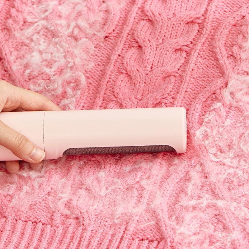 2-in-1 Portable Self-Cleaning Pet Hair Remover Brush