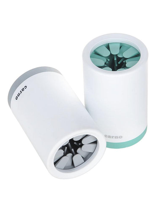 Portable Pet Paw Cleaner Cup – Soft Silicone Brush for Dogs & Cats