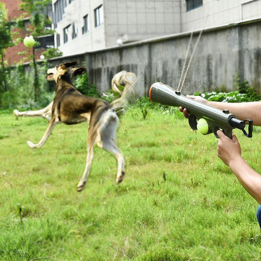 Automatic Tennis Ball Launcher: Shoot And Fetch For Tennis Pets